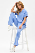 Load image into Gallery viewer, Dear Scarlett Short Sleeve & Wide Leg Scuba Set