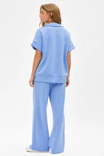 Load image into Gallery viewer, Dear Scarlett Short Sleeve & Wide Leg Scuba Set