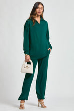 Load image into Gallery viewer, Dear Scarlett Travel Set – Weekend - French Terry Collared Top Joggers