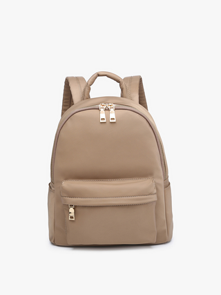 Jen & Co. - Phina Backpack – Front Zip Everyday Carry Bag