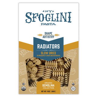 Sfoglini - Radiators, Organic Durum Semolina Pasta