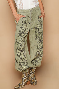 POL Relaxed Fit Twill Pant