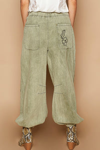 POL Relaxed Fit Twill Pant