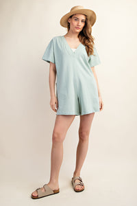 Rae Mode Cotton Lycra Summer Tee Romper