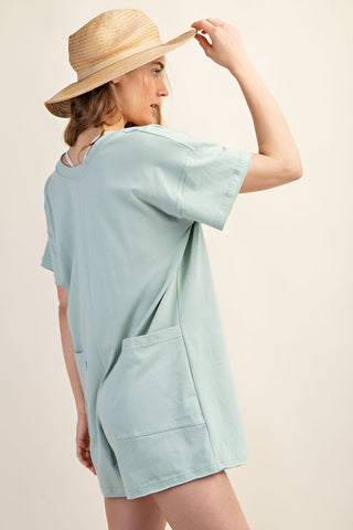 Rae Mode Cotton Lycra Summer Tee Romper