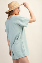 Load image into Gallery viewer, Rae Mode Cotton Lycra Summer Tee Romper
