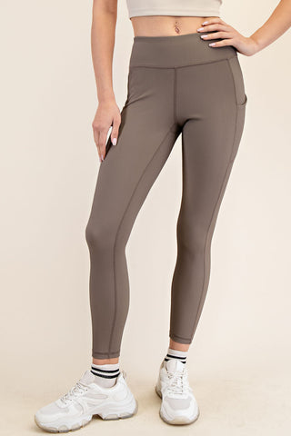 Rae Mode Ribbed Leggings | Boutique Athleisure Essential - Nomad