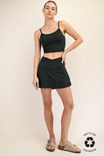 Load image into Gallery viewer, Array Rae Mode BUTTER V SHAPED HIGH-WAIST SKORT
