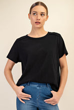 Load image into Gallery viewer, Rae Mode Cotton Club Short Sleeve Top
