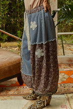 Load image into Gallery viewer, POL Roomy Patchwork Pant
