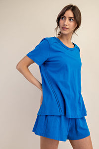 Rae Mode Cotton Club Short Sleeve Top