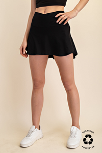 Array Rae Mode BUTTER V SHAPED HIGH-WAIST SKORT