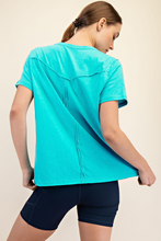Load image into Gallery viewer, Rae Mode Cotton Club Short Sleeve Top
