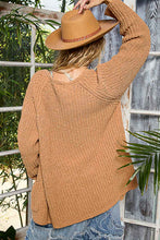 Load image into Gallery viewer, POL Long Sleeve Relaxed fit cardigan with pockets
