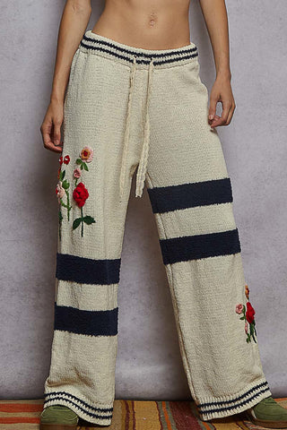 POL Relaxed Fit Chenille Pants