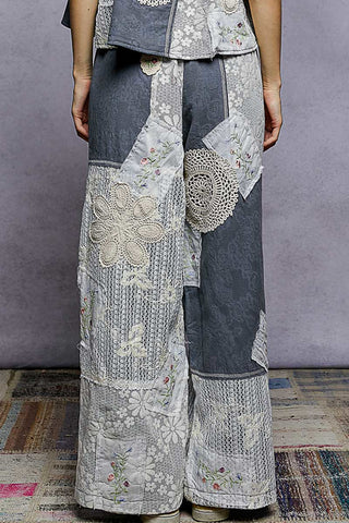 POL Woven Pant - Charcoal