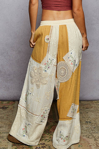 POL Woven Pant - Honey Gold