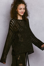 Load image into Gallery viewer, POL Sweater - Black
