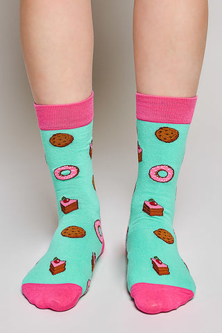 Colorful Novelty Crew Socks