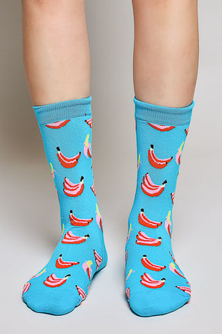 Colorful Novelty Crew Socks