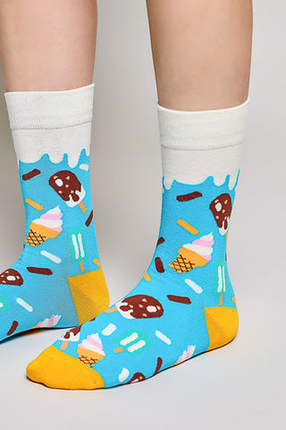 Colorful Novelty Crew Socks