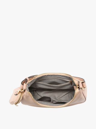 Jen & Co. - Jada Nylon Shoulder Bag w/ Coin Pouch