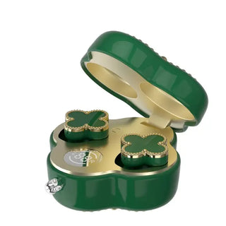 Tech Trendz Clover Style Wireless Earbuds With Charging Case
