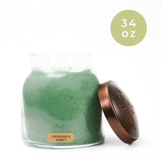A Cheerful Giver - KOTL Papa Candle (34oz.) – Pistachio & Honey