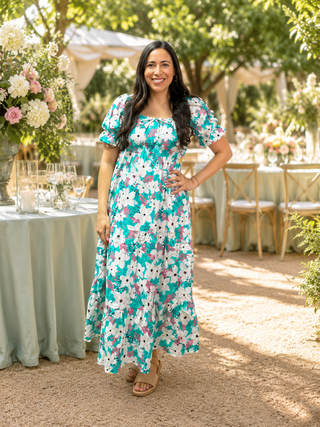 Easel - Mint Short Sleeveless Poplin Dress