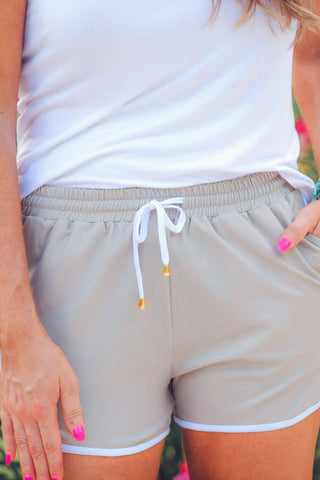 Jess Lea - All Natural Solid Drawstring Everyday Shorts