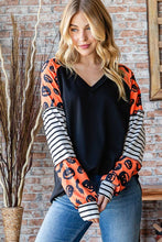Load image into Gallery viewer, HEIMISH - SOLID AND STRIPE AND HALLOWEEN TOP
