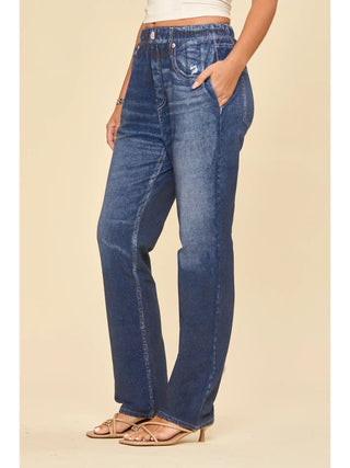 Dear Scarlett Slim Jeans- Dark Denim