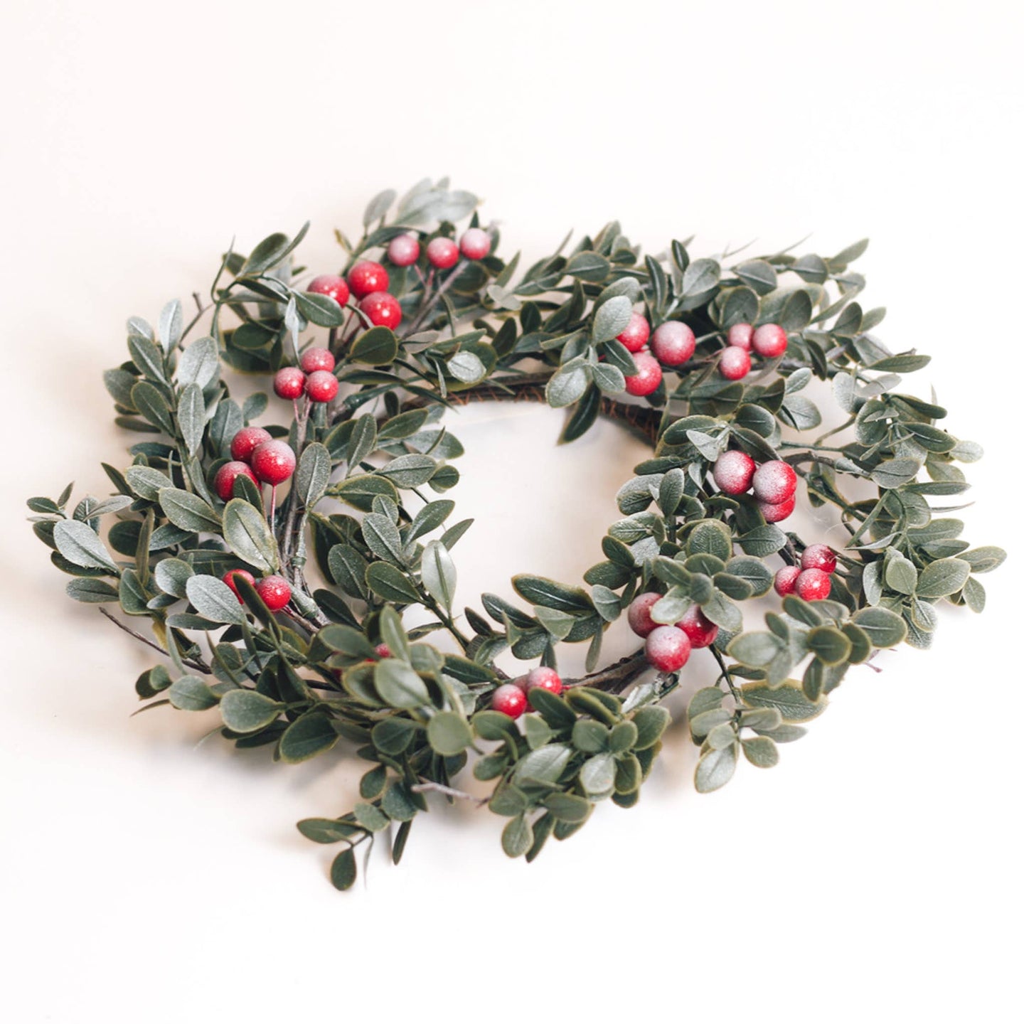 A Cheerful Giver - Frozen Cranberry Wreath Candle Ring