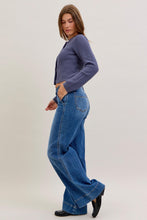 Load image into Gallery viewer, Judy Blue Mid Rise Trouser Retro Wide
