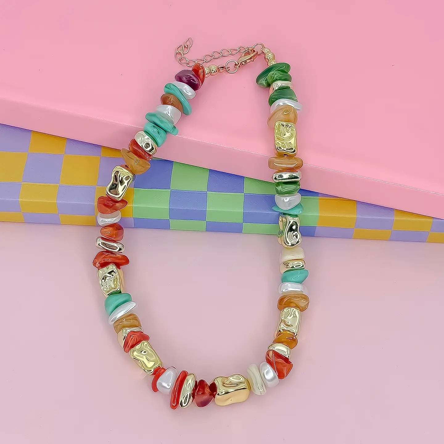 Treasure Jewels Happy Mess Necklace