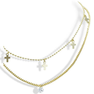 Treasure Jewels - Faithful Layers Necklace