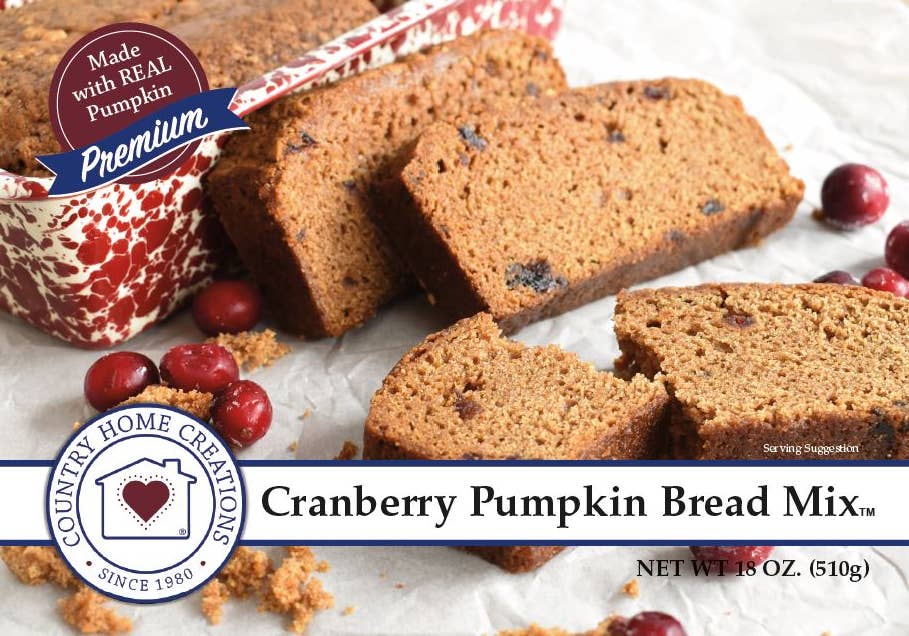 Country Home Creations - Cranberry Pumpkin Bread Mix