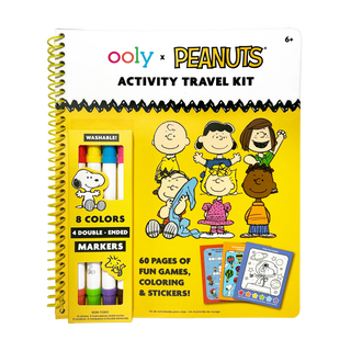 OOLY - OOLY x Peanuts Activity Travel Kit & Double-Ended Markers
