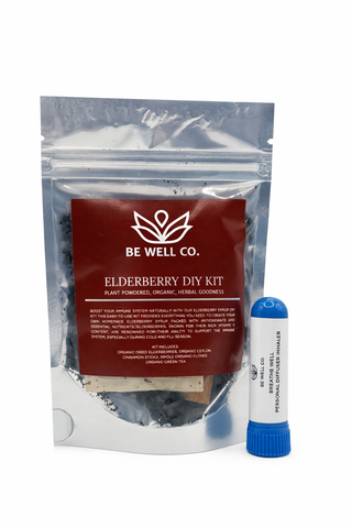 Elderberry DIY Kit FREE BREATHE WELL INHALER