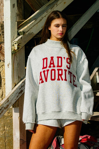 BUCKETLIST FAVORITE | Reversible Mock-Neck Sweatshirt