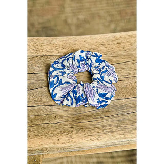 POL - Floral-Print Scrunchie Woman Hair Band