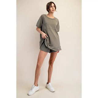 Rae Mode - Willow Oversized Short Sleeve Tunic