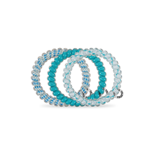 TELETIES - Spiral Hair Coils | Small | Soft Surf