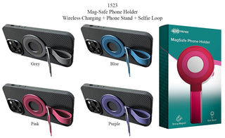 MagSafe Phone Holder with Wireless Charging & Kickstand