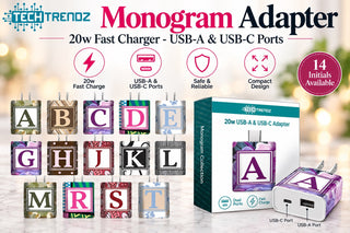 Monogram Fast Charging Adapter
