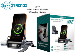 4-in-1 Smart Wireless Charging Station