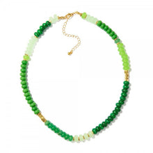 Load image into Gallery viewer, Array Semi Precious Gradation Stone Necklace
