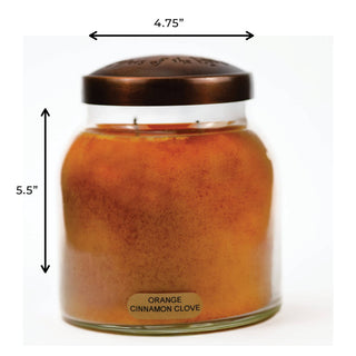 A Cheerful Giver - KOTL Papa Candle (34oz.) – Orange Cinnamon Clove