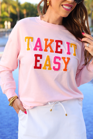 Jess Lea - Take It Easy Patch Pullover