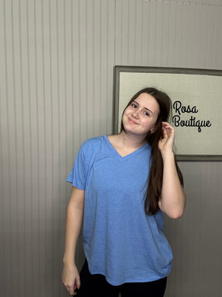 Zenana V Neck Tee